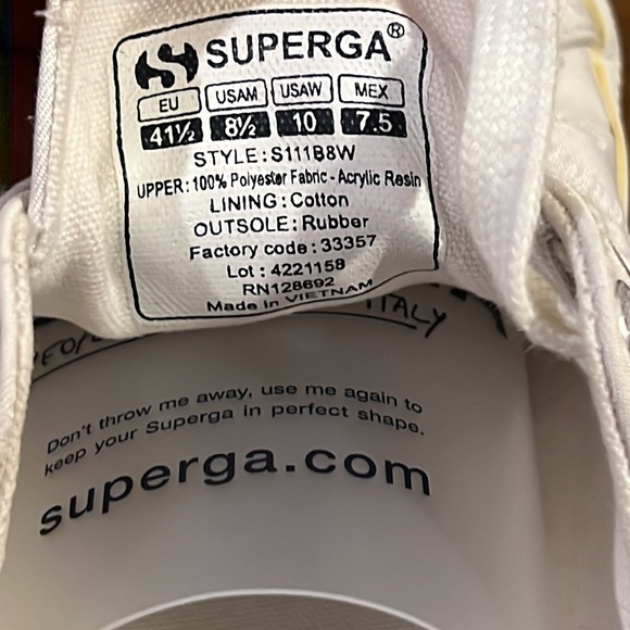 Superga 2750 Nylemblogou Size:10 - Picture 4 of 5